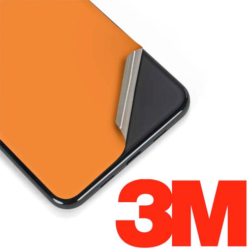 Orange Solid Google Pixel 3a Skin